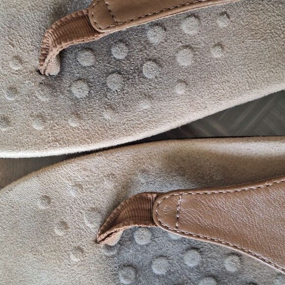 Vionic Kirra Leather Sandal Brown Size 8 Tan Comfort Shoes - Picture 15 of 15